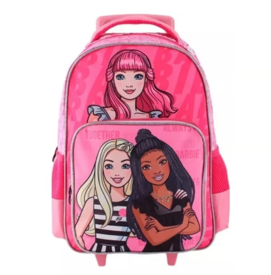 Mochila Barbie Trolley Lonchera Estuche