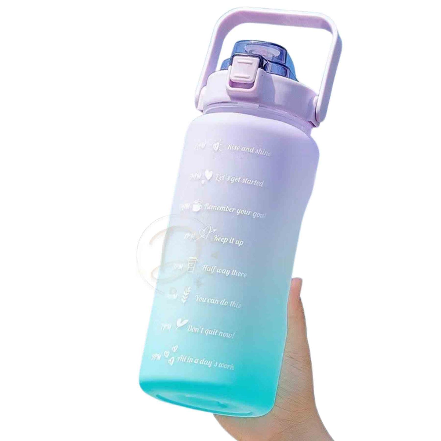 Botella De Agua Motivacional 2 Litro