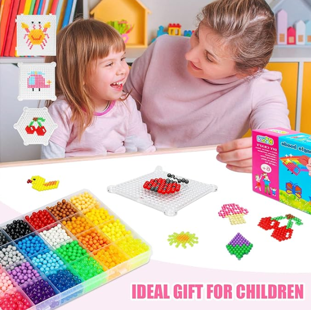 Juego manualidades Perler Beads Hamma