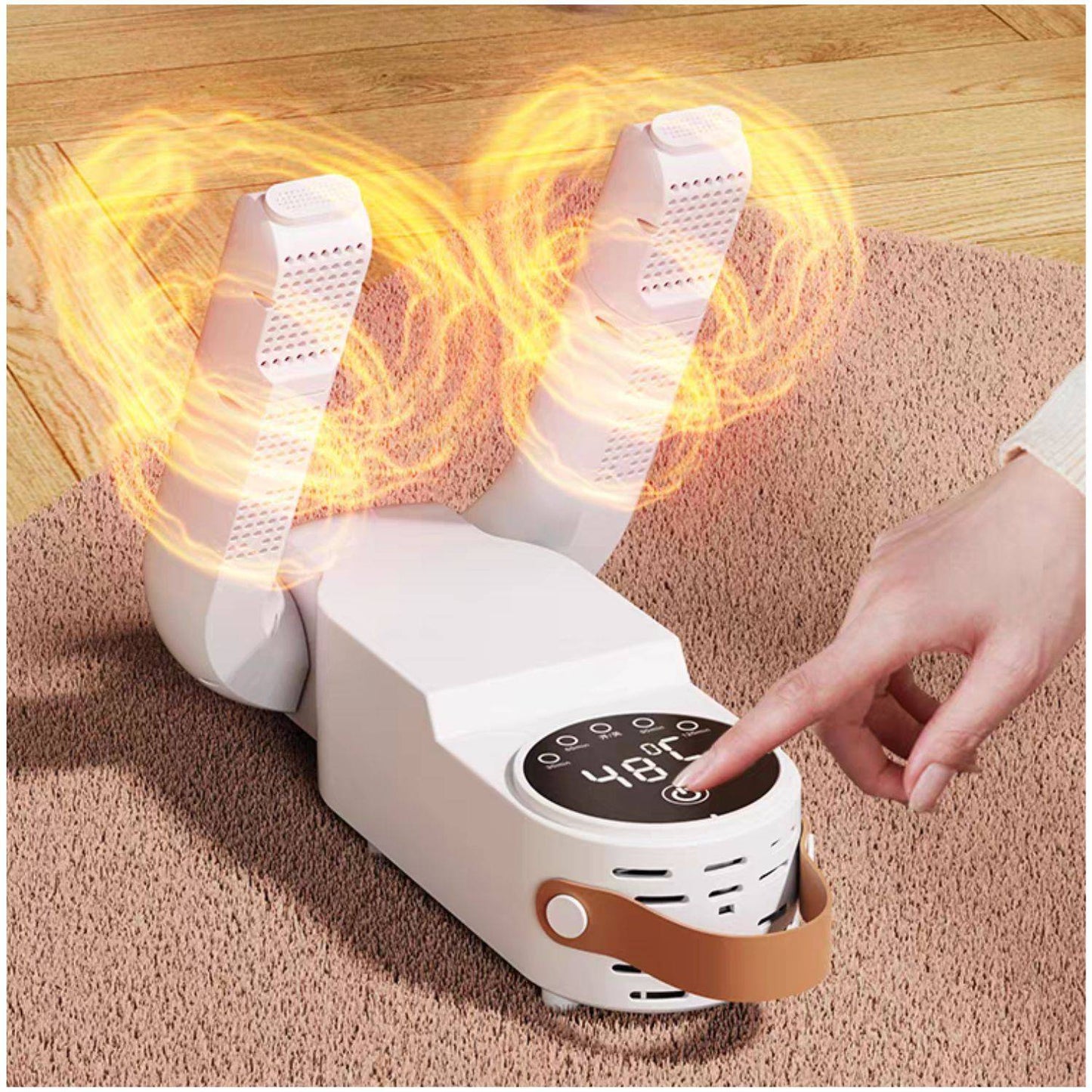 Secador De Zapatos Portatil Con Luz Uv