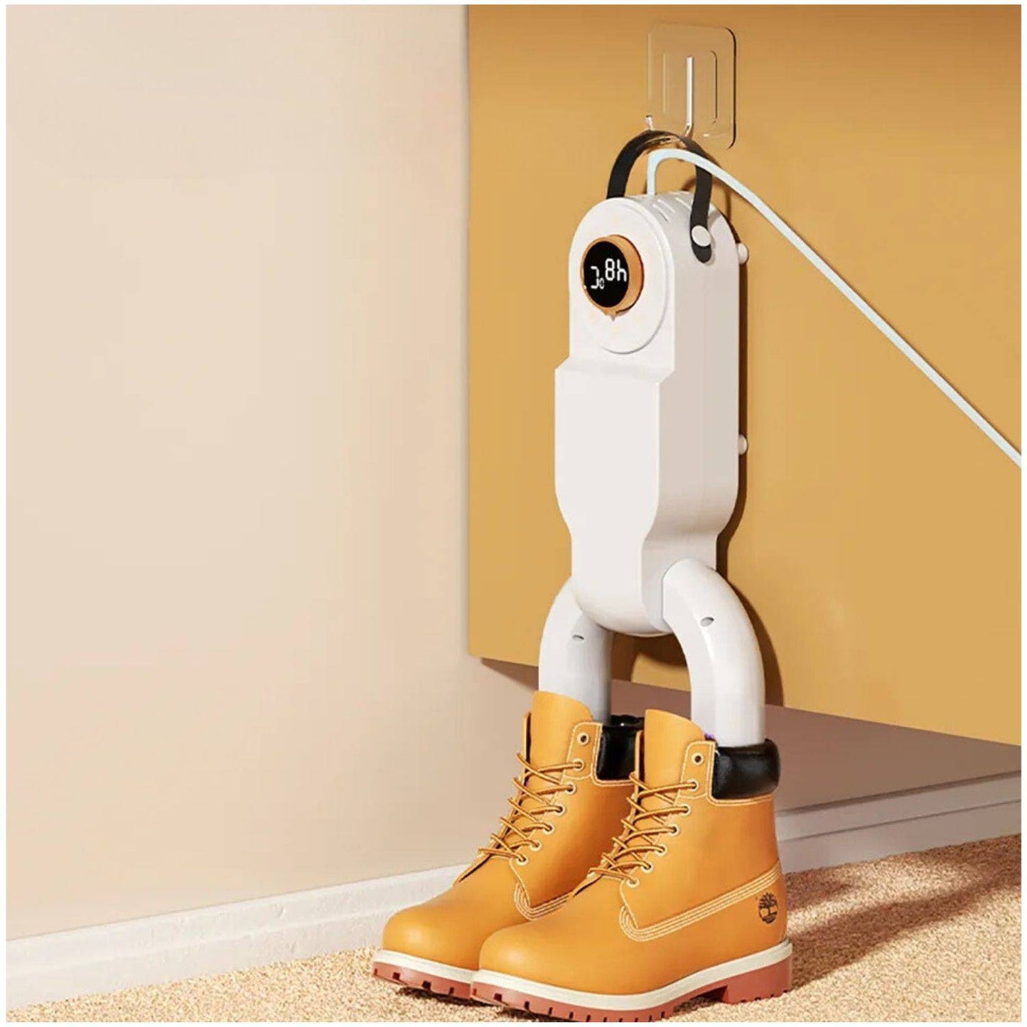 Secador De Zapatos Portatil Con Luz Uv