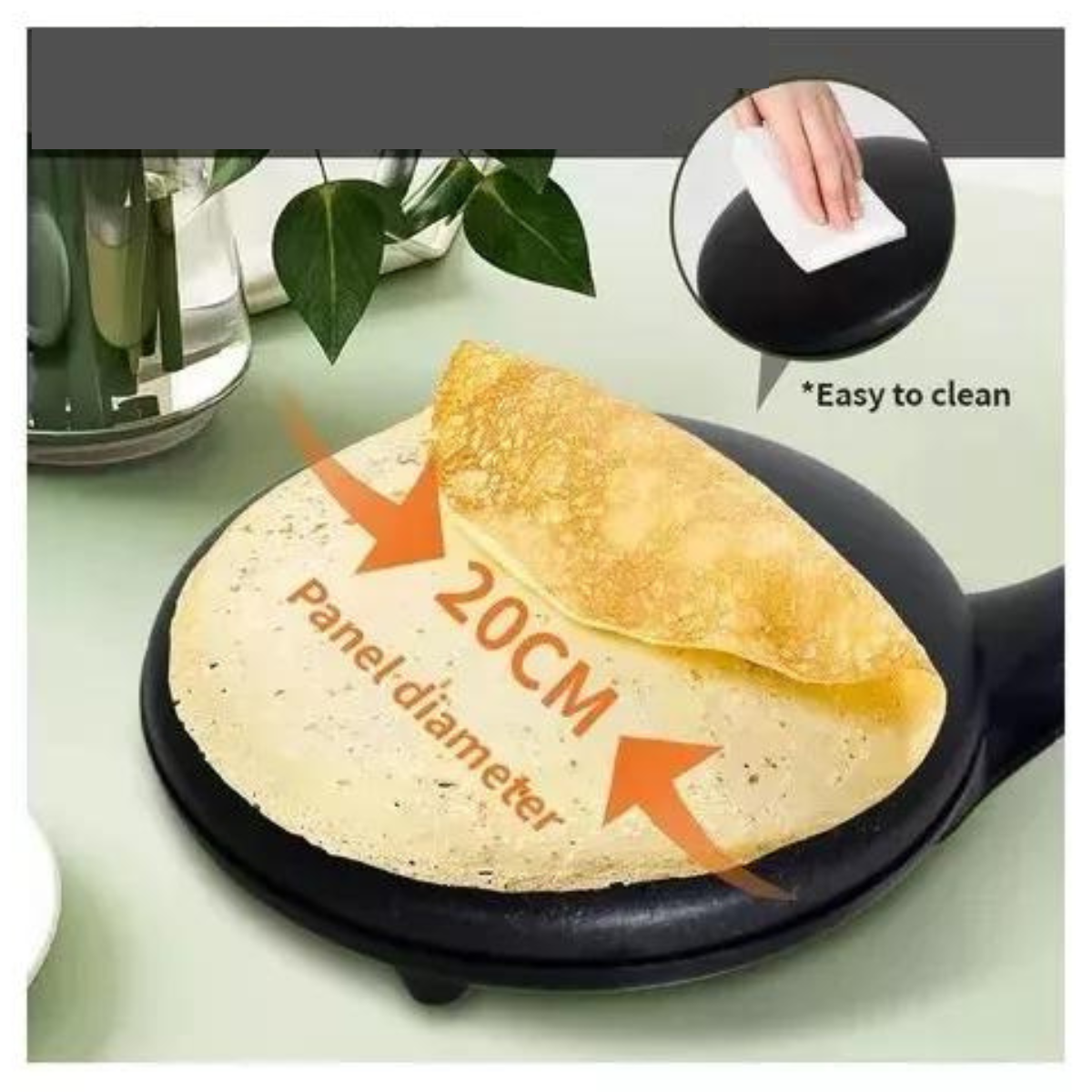 Crepera Eléctrica Automática Gourmet