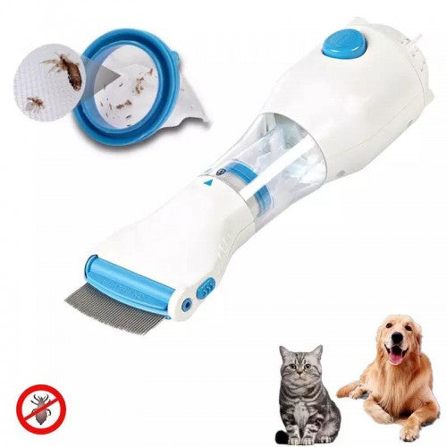 Peine Aspiradora saca piojos y Liendres