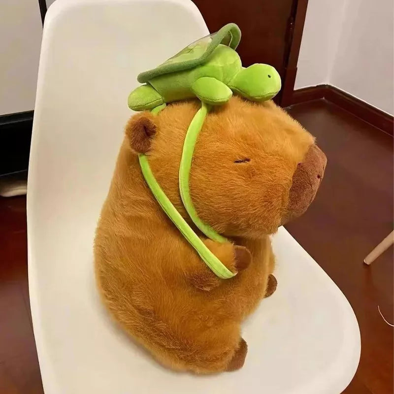 Peluche Capibara tortuga