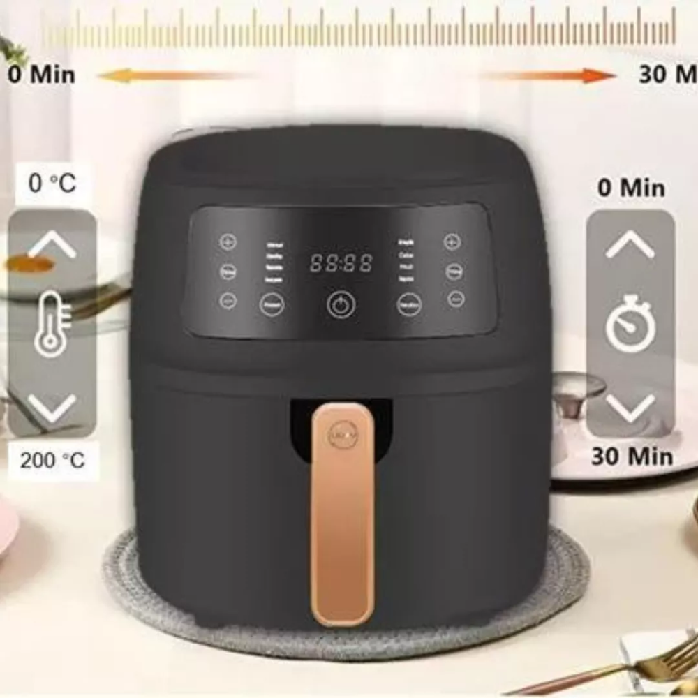 Freidora aire 8 litros 2400w air fryer