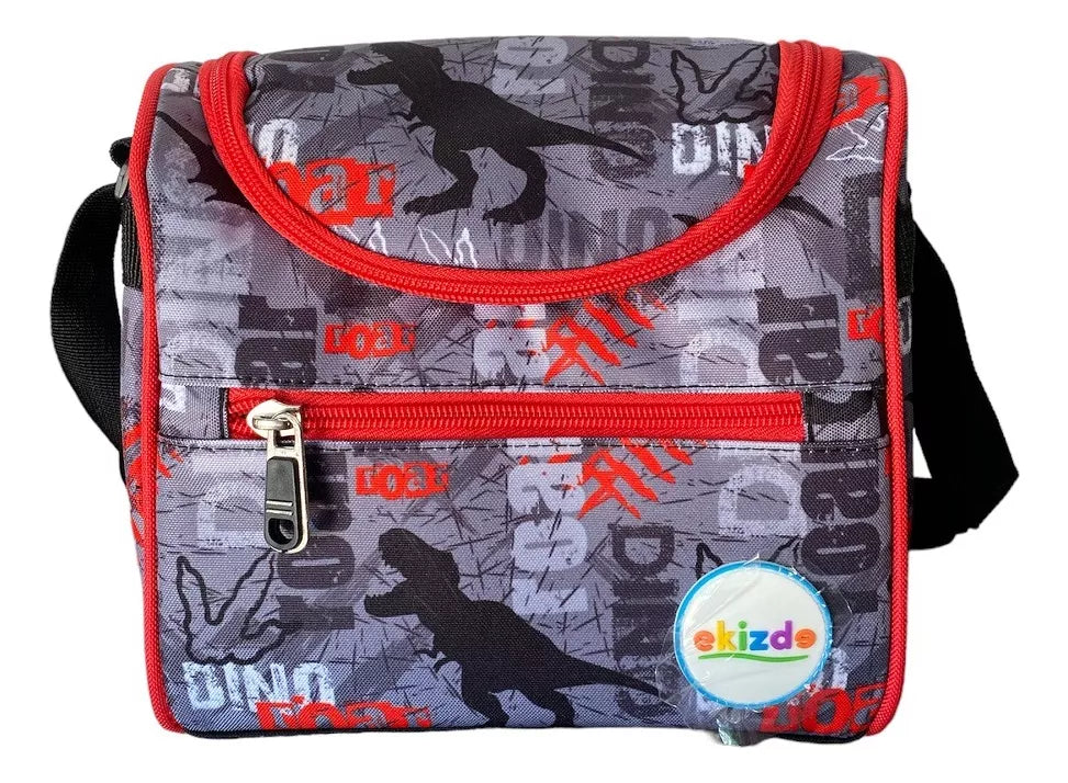 Mochila Dino Lochera Estuche