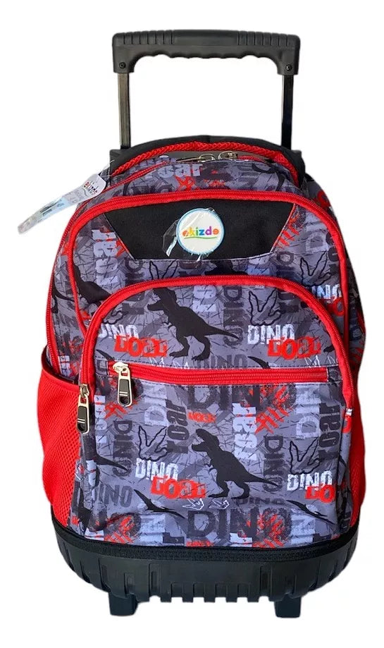 Mochila Dino Lochera Estuche
