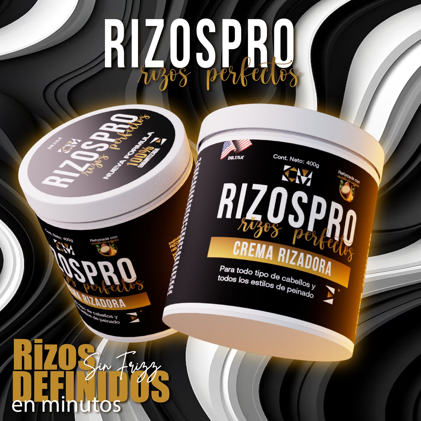 Rizos pro crema para tus rizos Promo X2