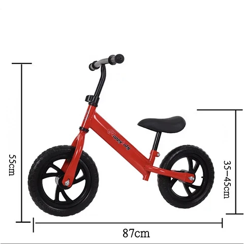 Bicicleta aprendizaje equilibio niños