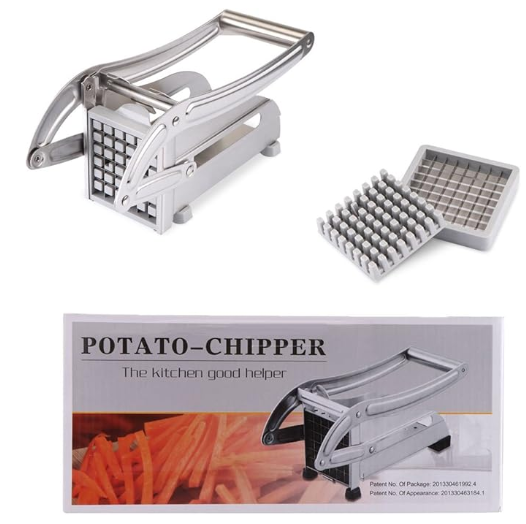 Cortador Papas Fritas Acero Inoxidable