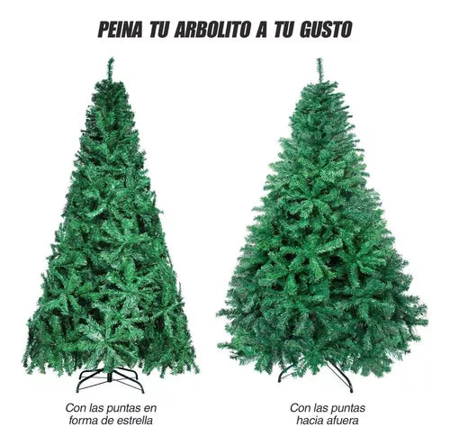 Arbol De Navidad Robusto 2.10 M Verde