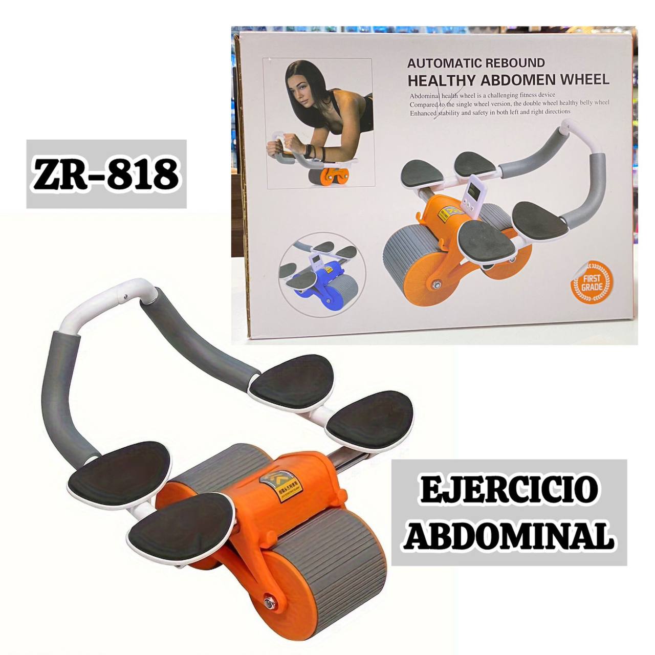 Rodillo de Ejercicio Abdominal doble
