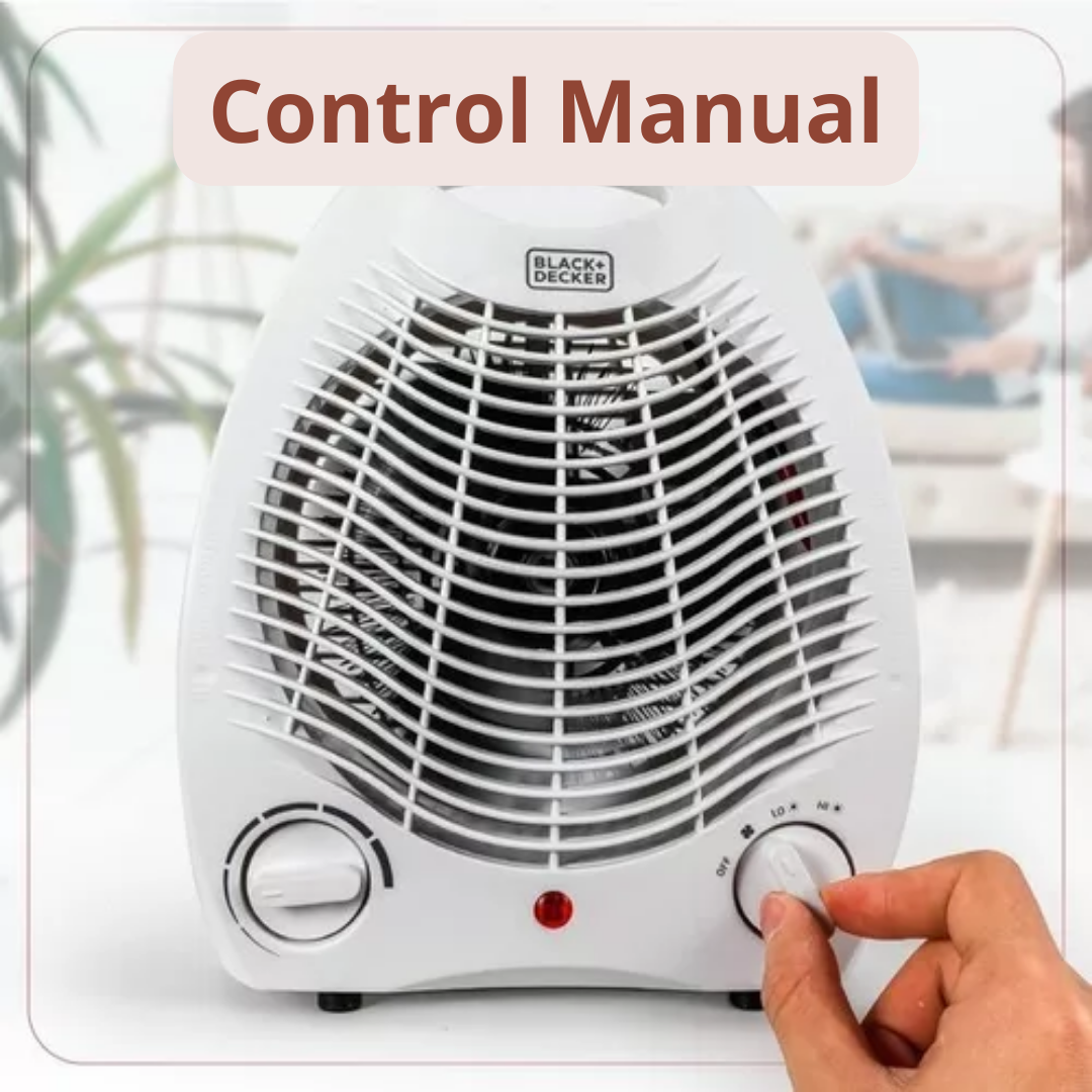 Calefactor Ventilador Portatil Electrico