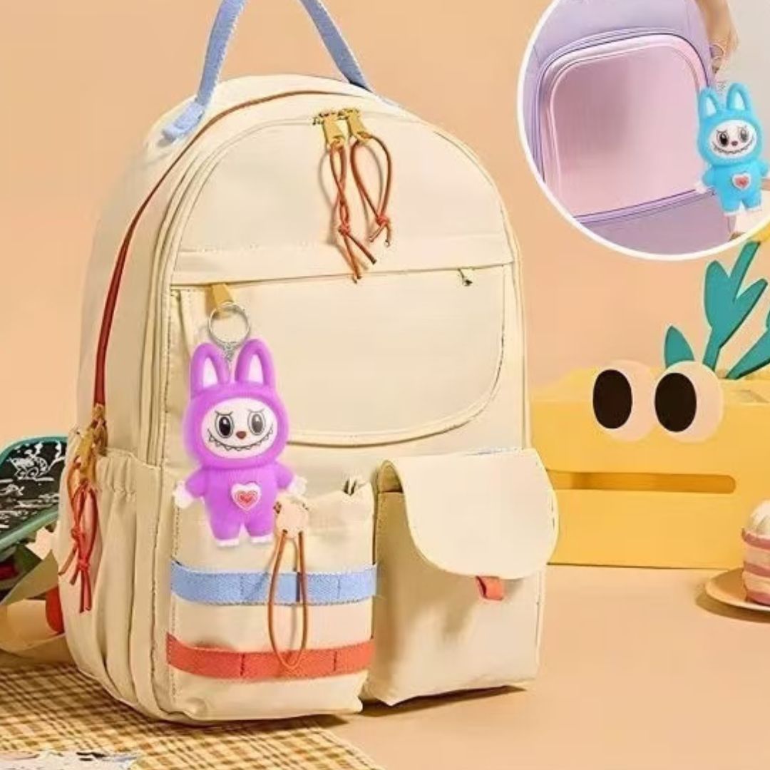 Llavero Labubu Kawaii Cambia Cara