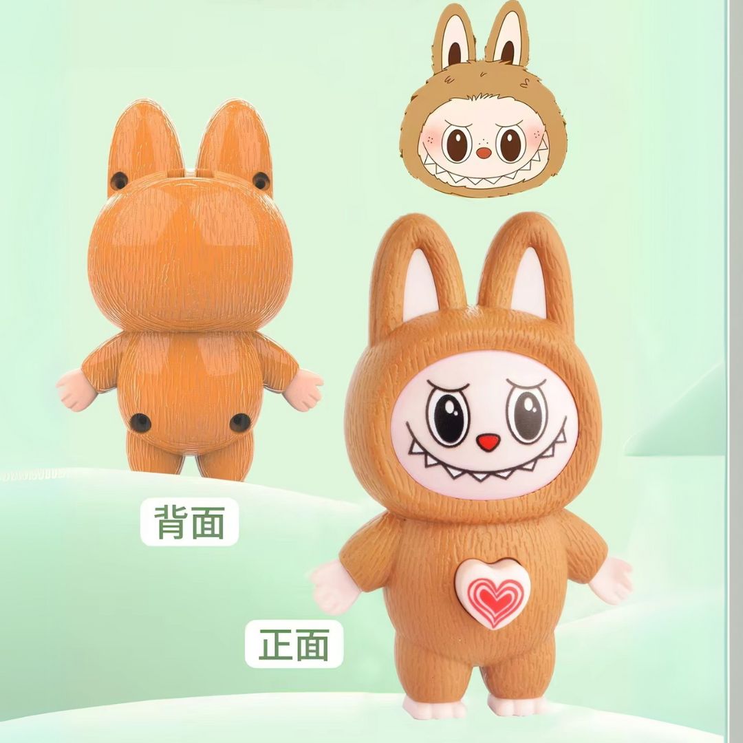 Llavero Labubu Kawaii Cambia Cara