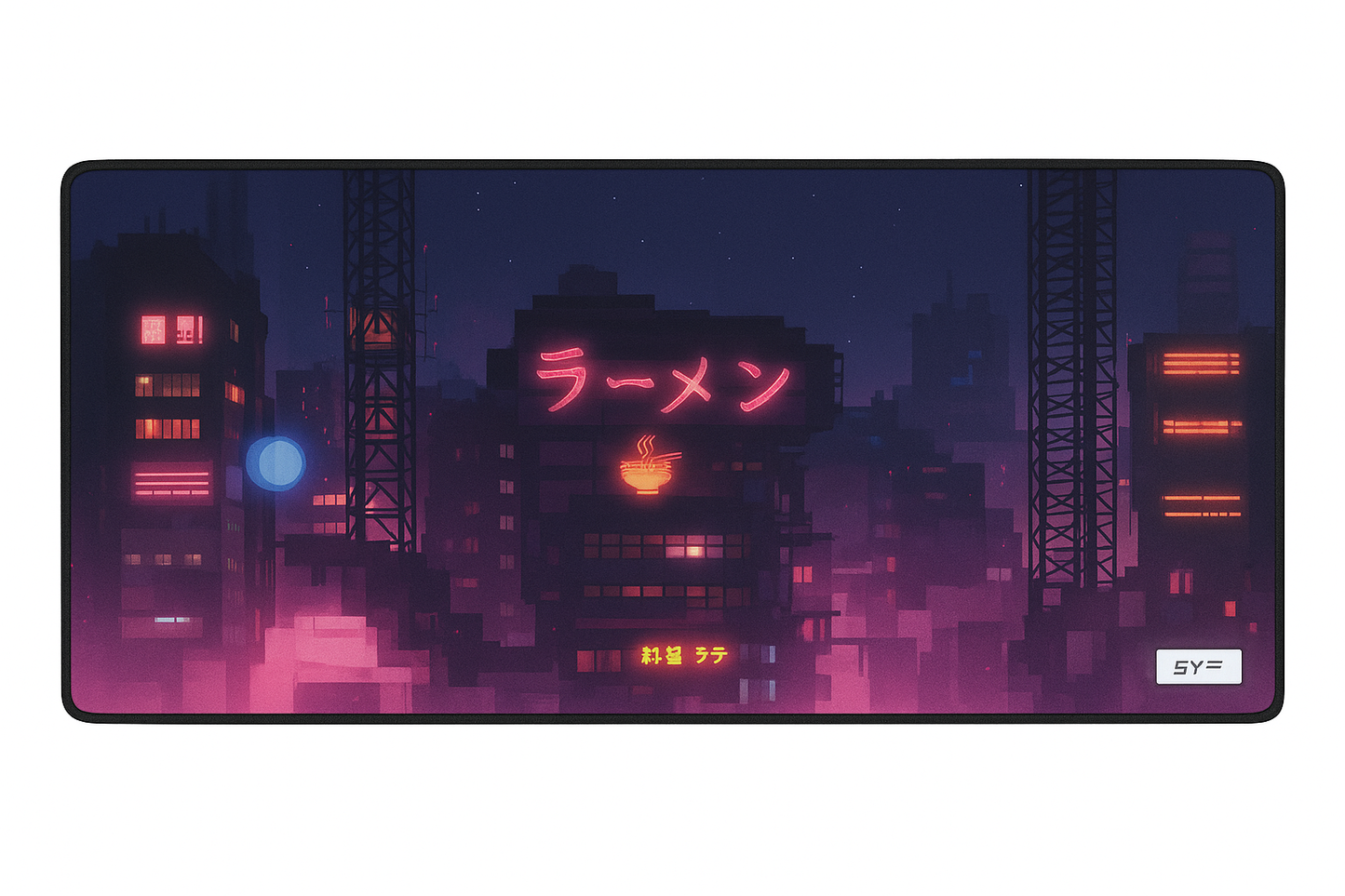 Mousepad Gamer XL 51 edif Letras chinas