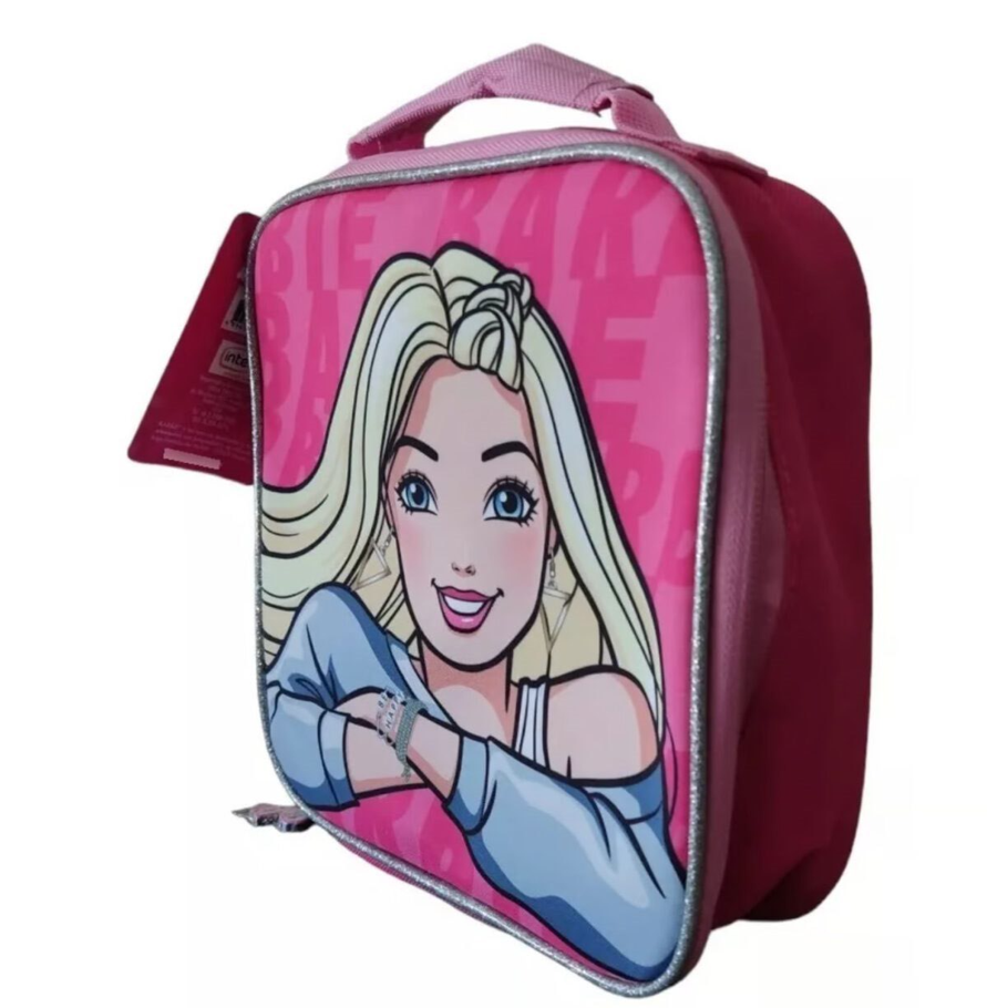 Mochila Barbie Trolley Lonchera Estuche