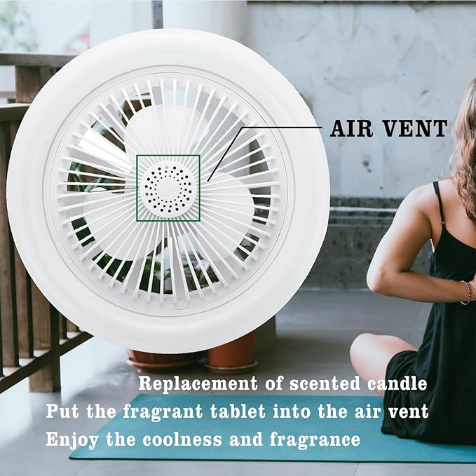 Ventilador de techo con luz 3 en 1