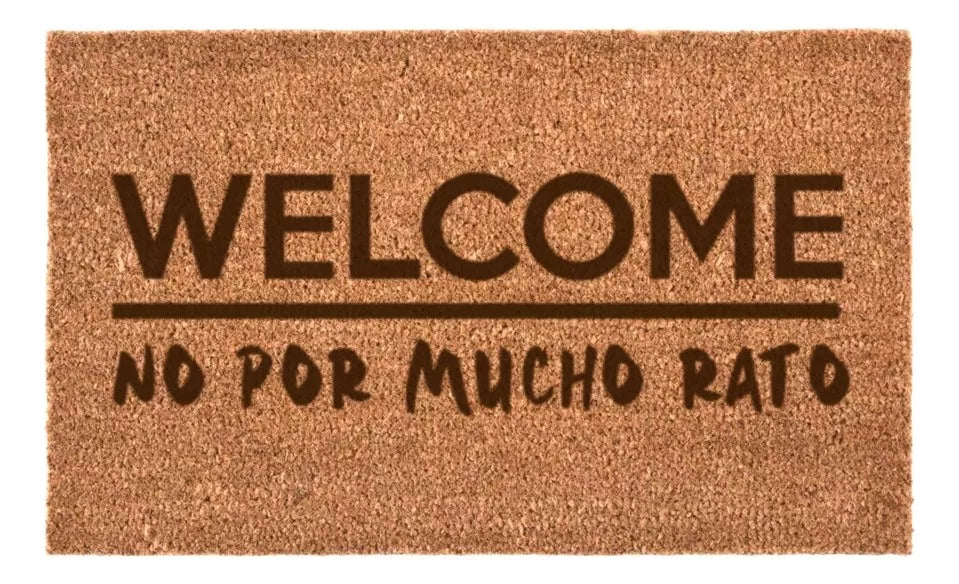 Limpiapié Choapino Welcome Bienvenido 40 x60