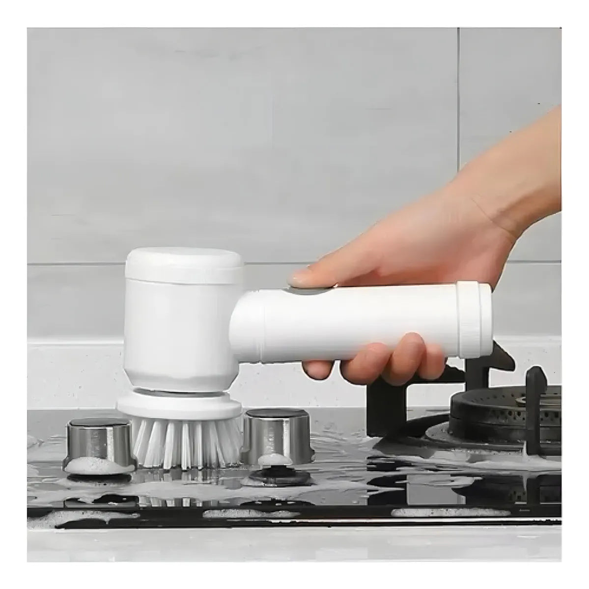 Cepillo De Limpieza Eléctrico 5 En 1 Para Cocina Y Multiuso