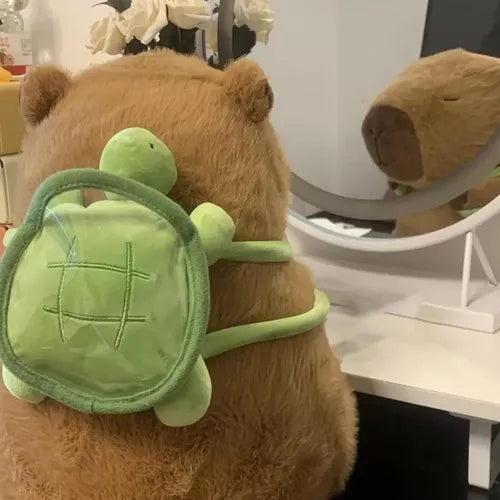 Peluche Capibara tortuga