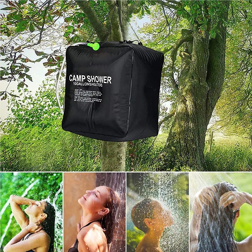 Ducha portatil solar de 40 Litros