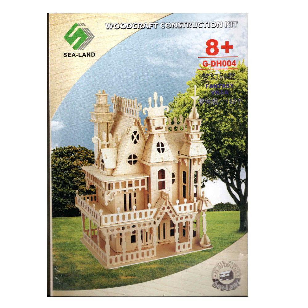 Dream Villa Castillo Para Armar De Made