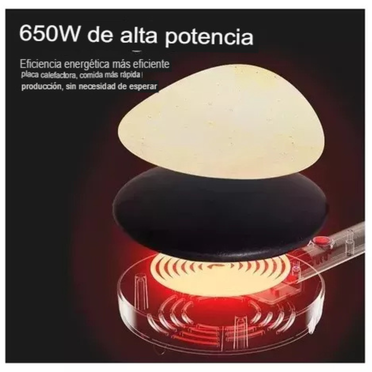 Crepera Eléctrica Automática Gourmet