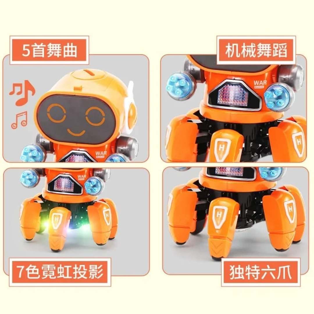 Robot Mascota Musical Bailarín Juego Eléctrico
