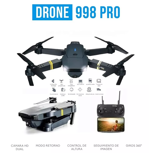 Drone 998 Plegable Con Camara