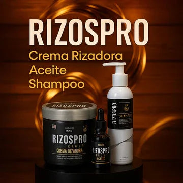 Combo Rizos Pro + Shampoo + aceite Argán