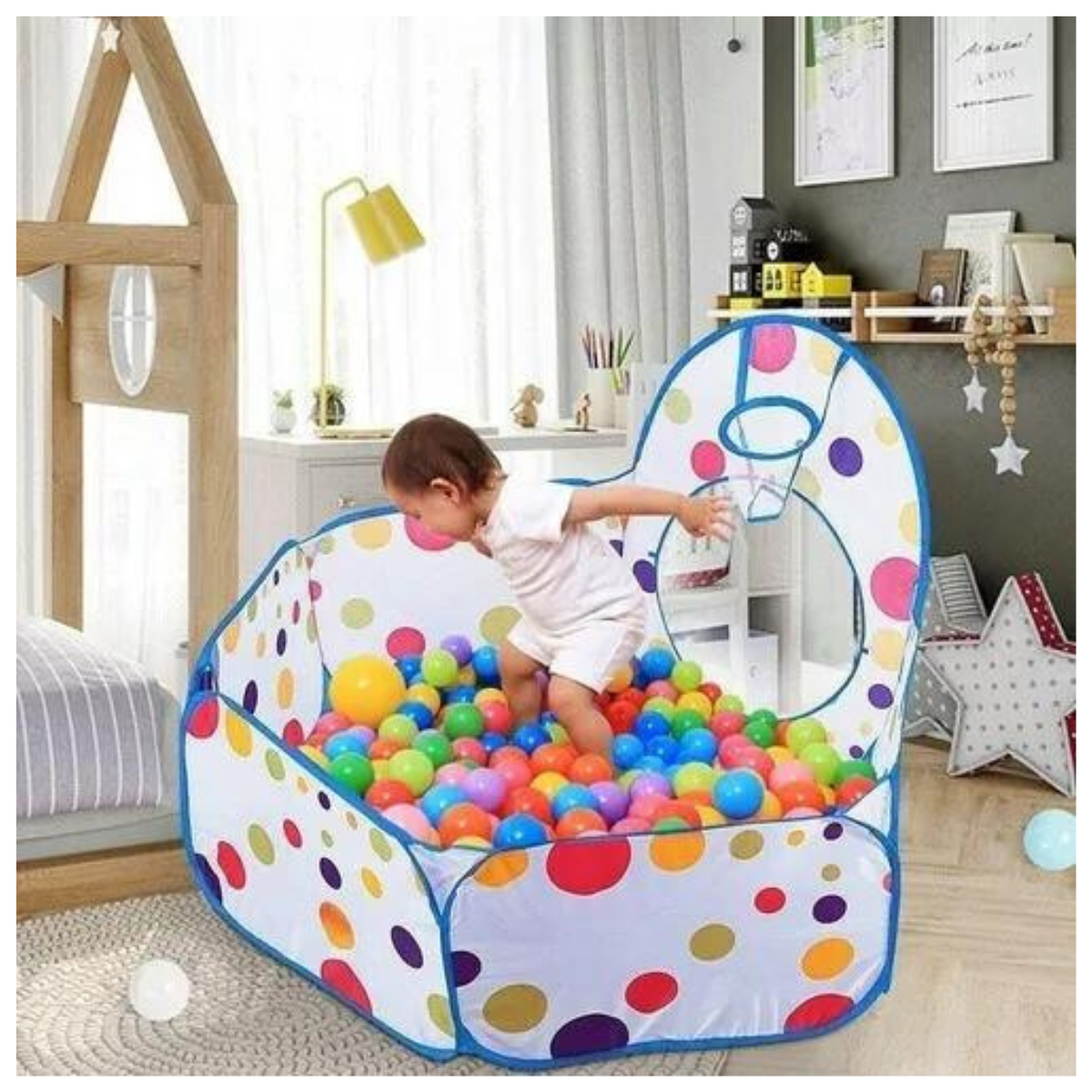 Parque Infantil Con Túnel de Aventuras