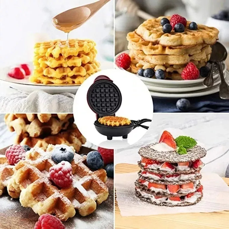 Mini Waflera Máquina De Wafles