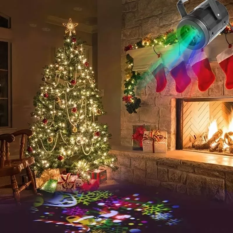 Pack 2 Proyector De Navidad