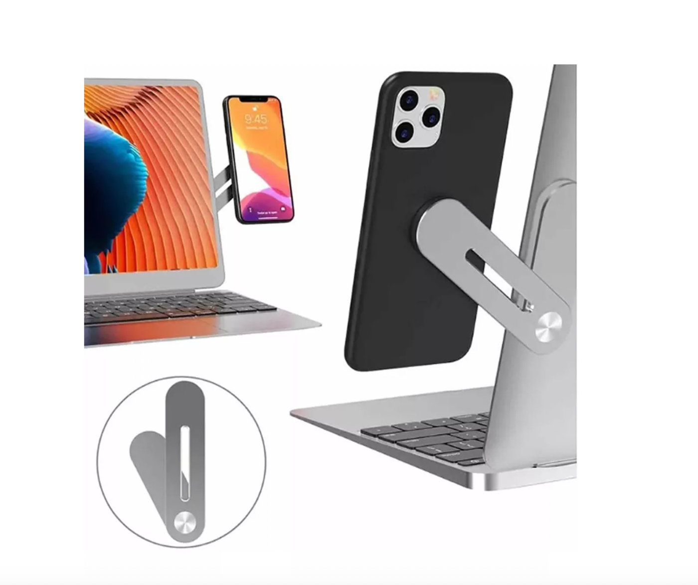 Soporte Magnético Celular Para Notebook 2UND