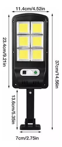 X3 Focos Solar Exterior Led Lampara Sens