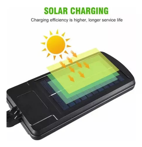 X3 Focos Solar Exterior Led Lampara Sens
