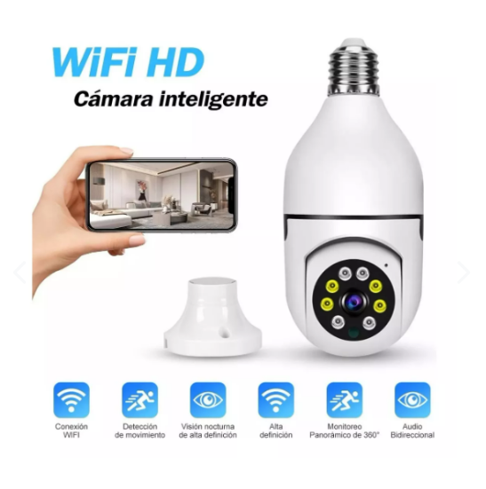 Cámara foco de seguridad HP Panorámica
