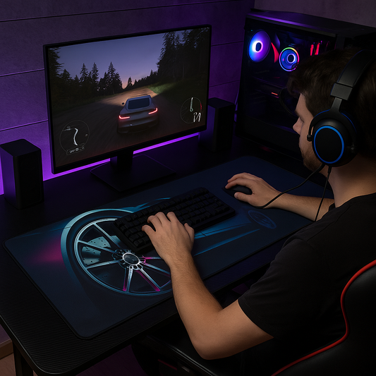 Mousepad Gamer XL 48 auto azul