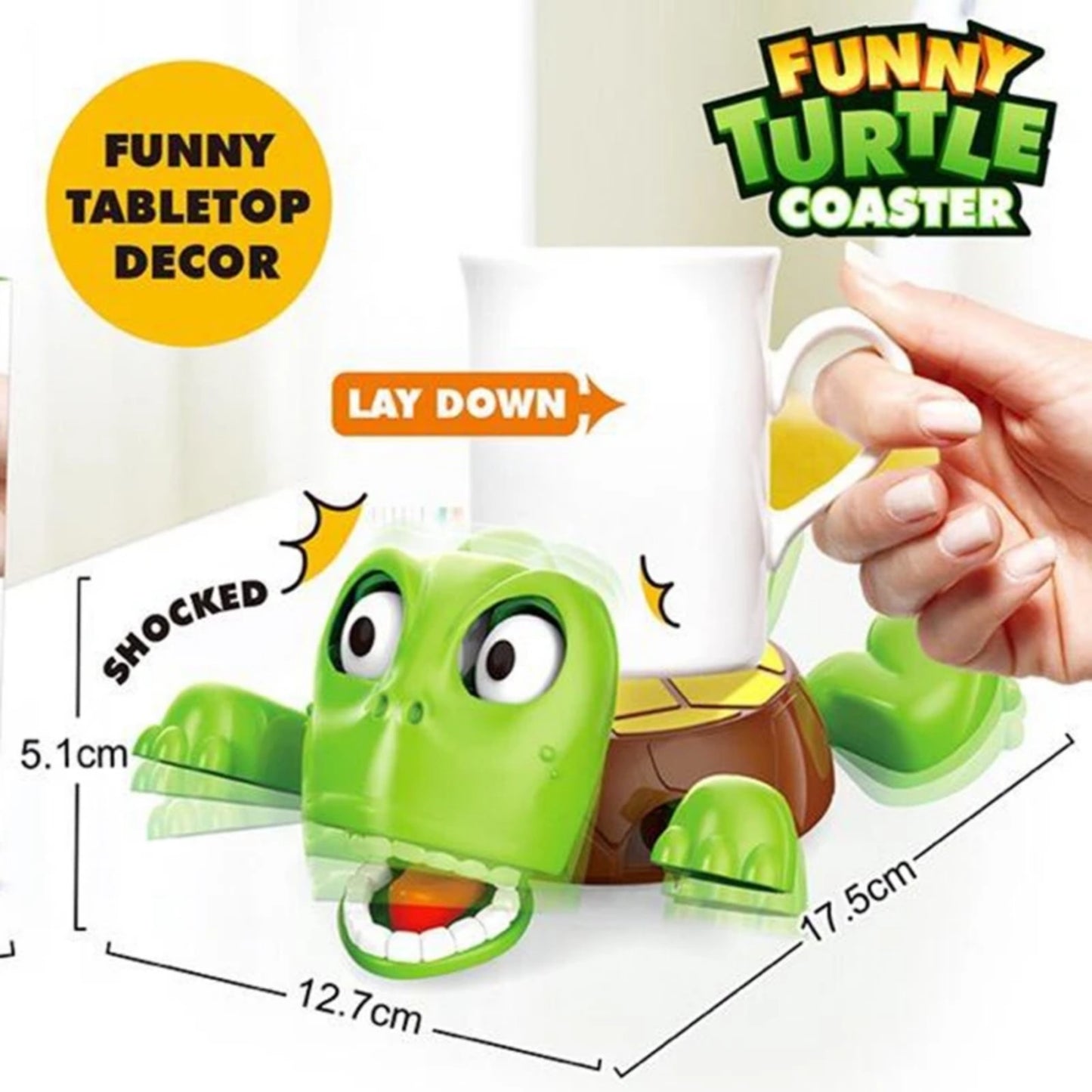Posavasos Tortuga Divertido