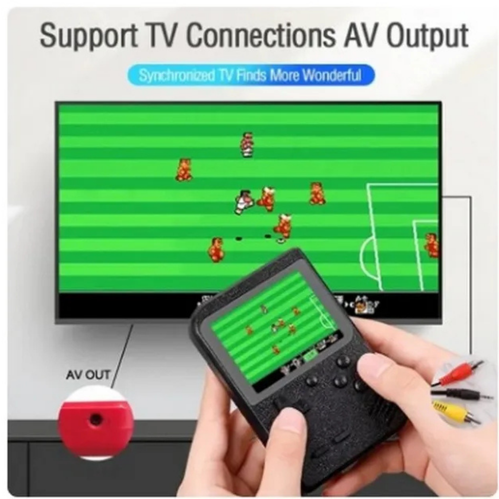 Consola Retro Portátil con 400 Juegos