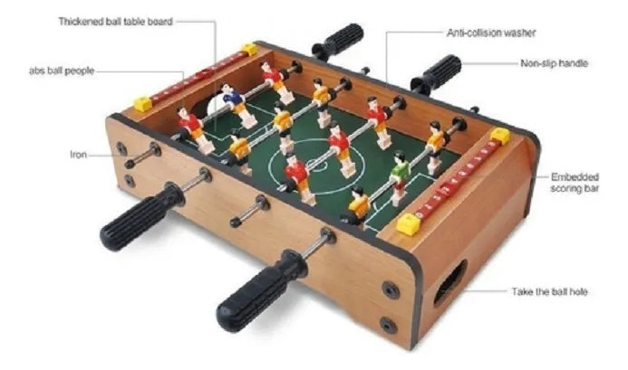 Mini Taca Taca de Madera portátil