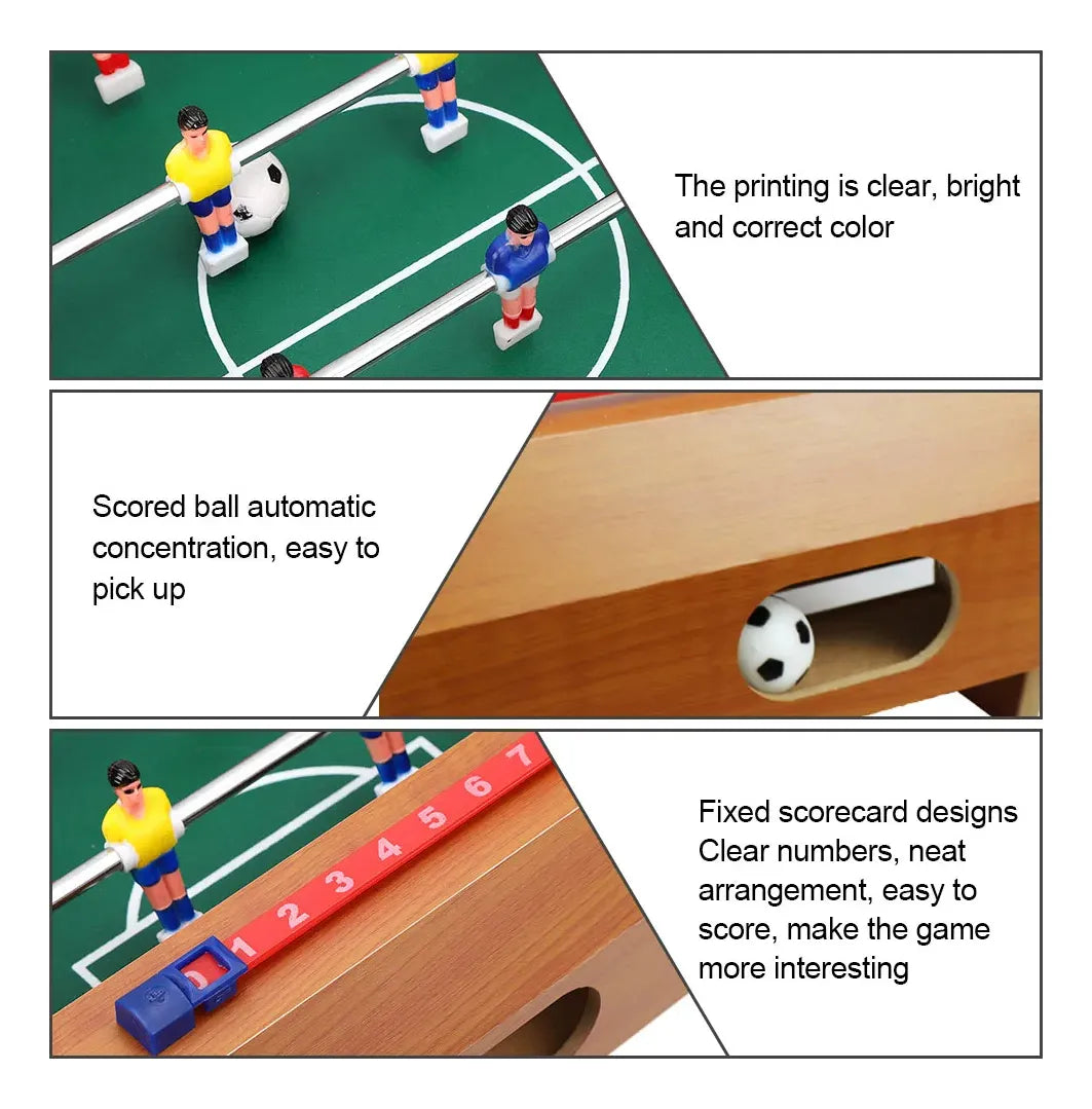 Mini Taca Taca de Madera portátil