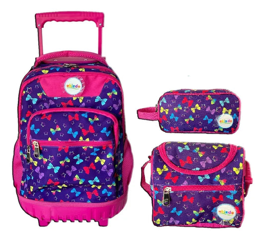 Mochila Ruedas Lochera Estuch Ekizde D4