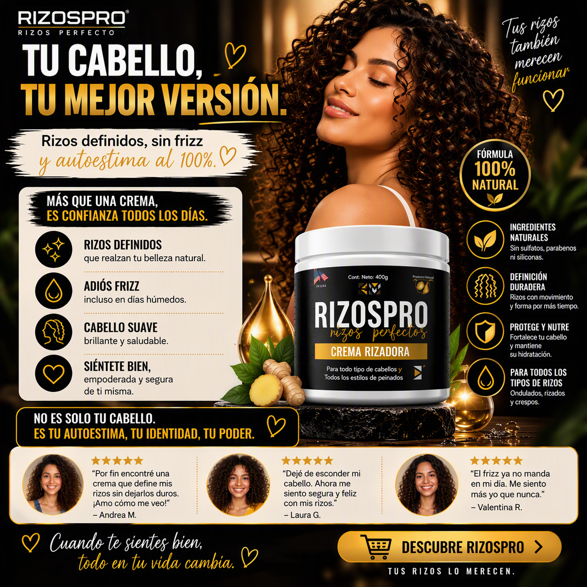 Rizos Pro - Rizos perfectos en minutos