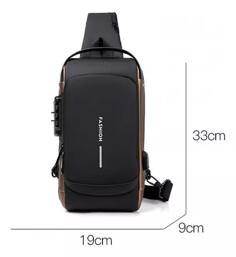 Bolso Antirrobo Deportivo Con Carga Usb