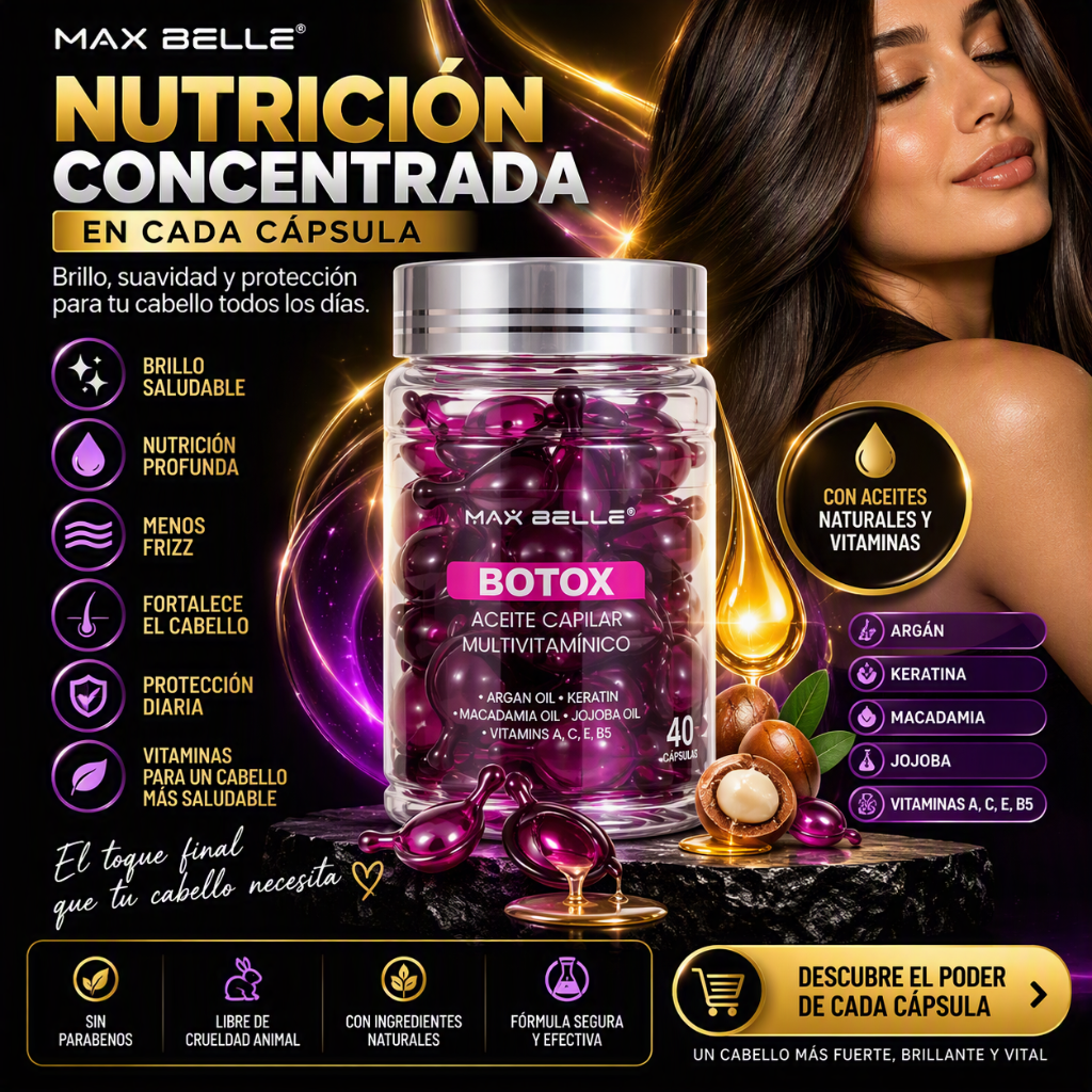 Aceite Capilar Multivitamínico Botox