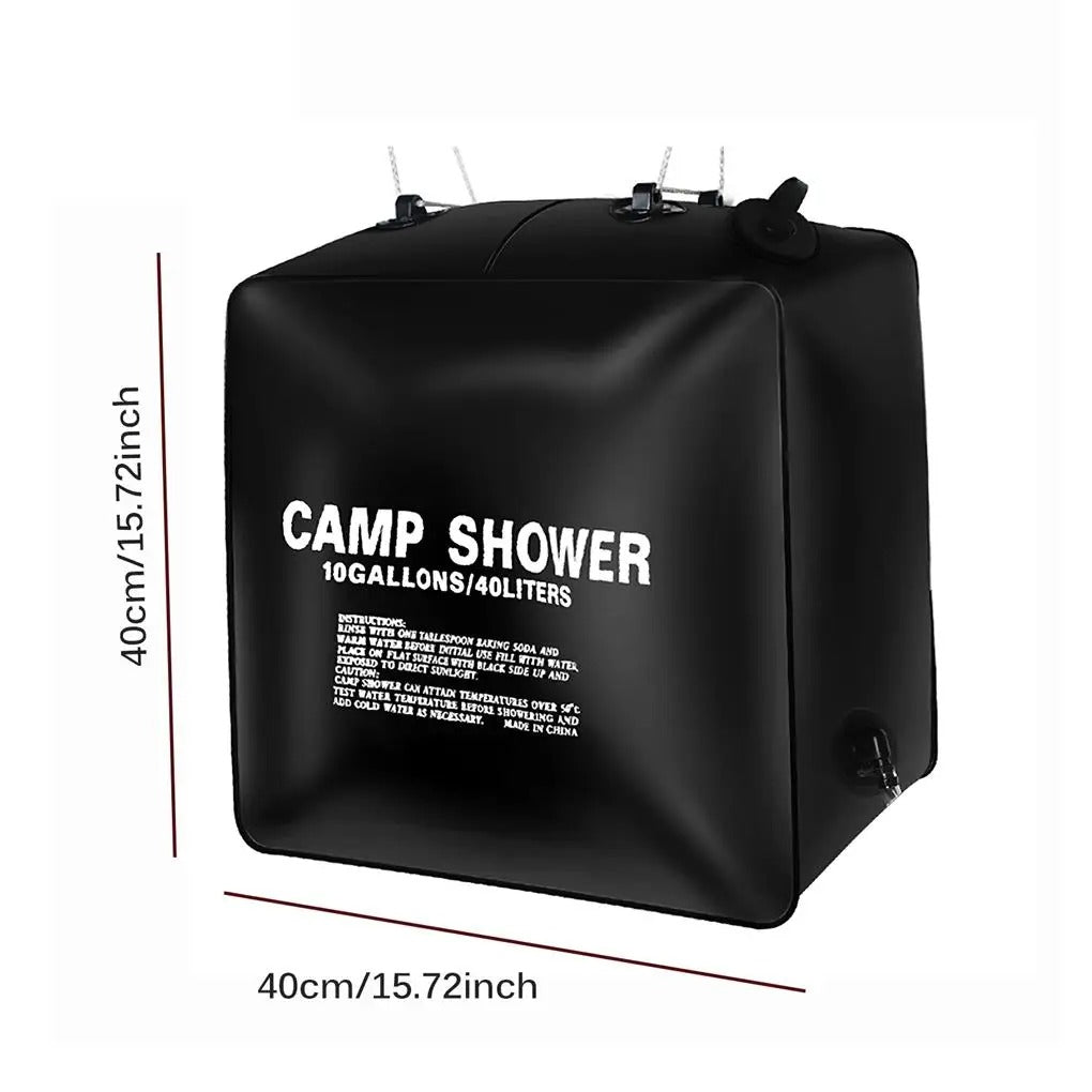 Ducha portatil solar de 40 Litros