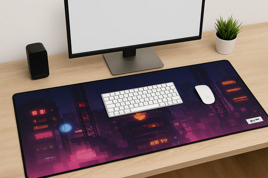 Mousepad Gamer XL 51 edif Letras chinas